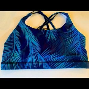 Inner fire sports bra with sun protection. NWT. Size XL